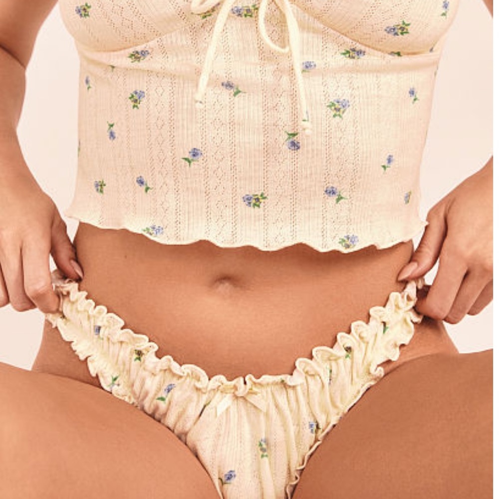 For Love and Lemons Blossom Pointelle Panties
